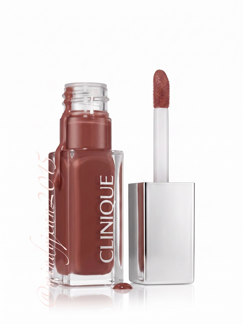 NWT Clinique Pop Lip + Cheek Oil Nude Honey